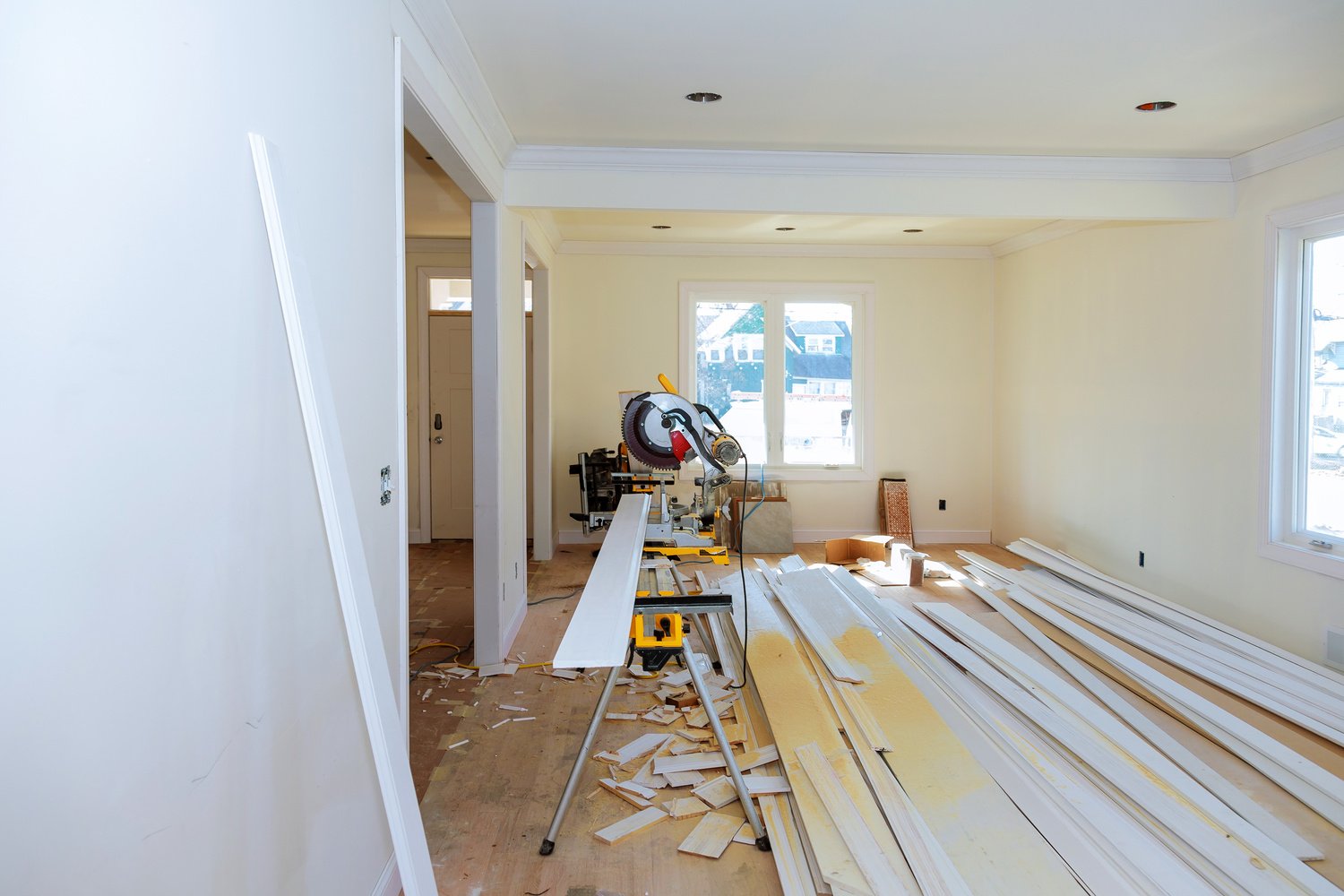 Interior Construction of Housing Project 